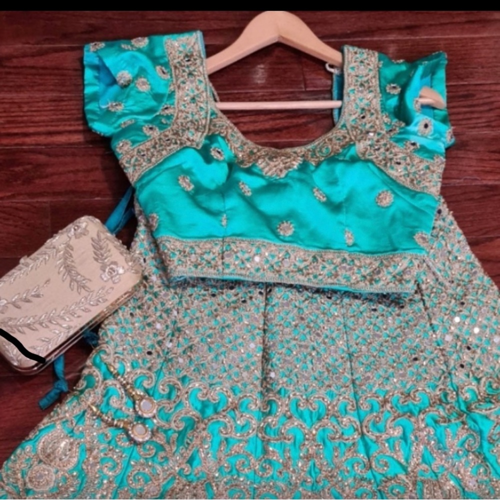 SOLD 
Indian bridal Lehenga